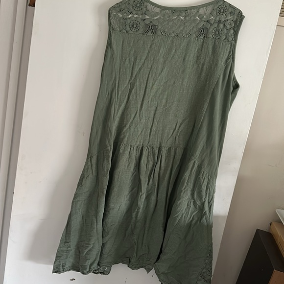 Cherishh size XL olive coverup/dress - Picture 2 of 4